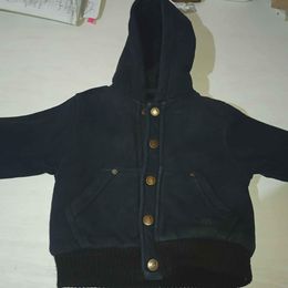 Campera grisimo 18 a 24 m con borreguito