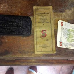 Máquina de coser SINGER 1939  CON CERTIFICADO 