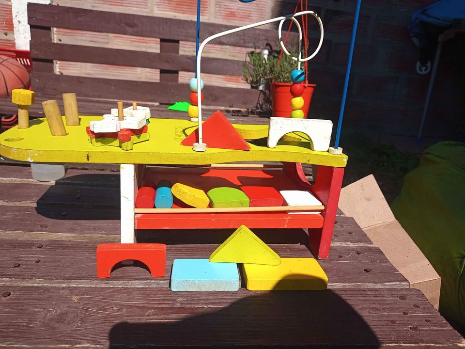 Banco didactico 4 en 1 