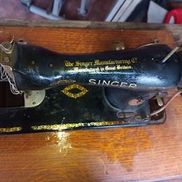 Máquina de coser SINGER 1939  CON CERTIFICADO 