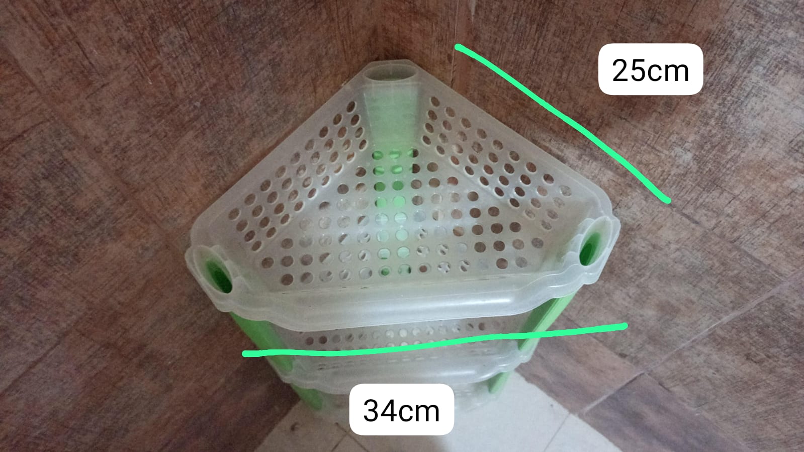 Verdulero o Multiuso de plástico desarmable