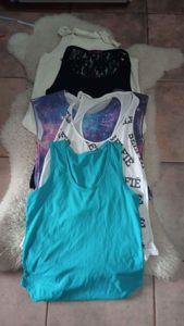 Musculosas surtidas talles S - M chico