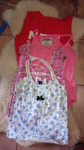 Musculosas talle S - M 