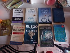Lote de libros de desarrollo personal 